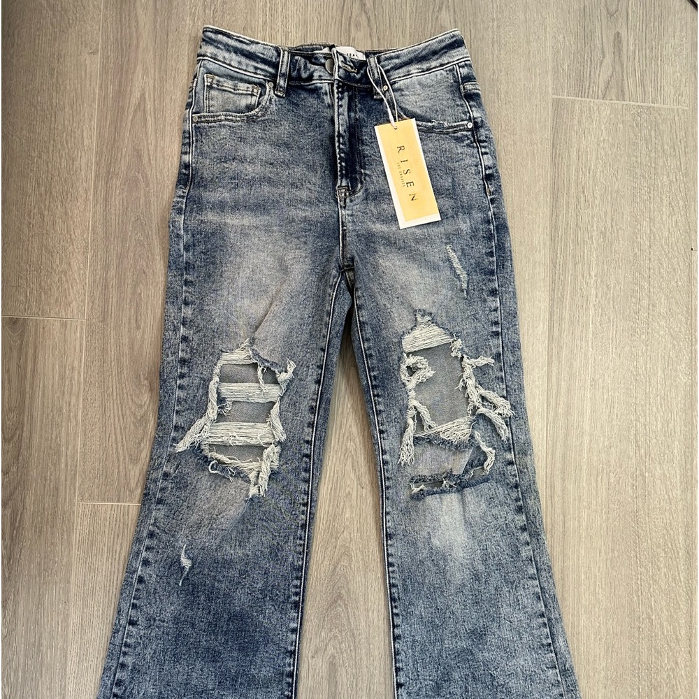 Risen flare leg Jean